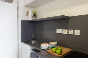 Chapter-Kings-Cross-kitchen at malvern house london accommodation