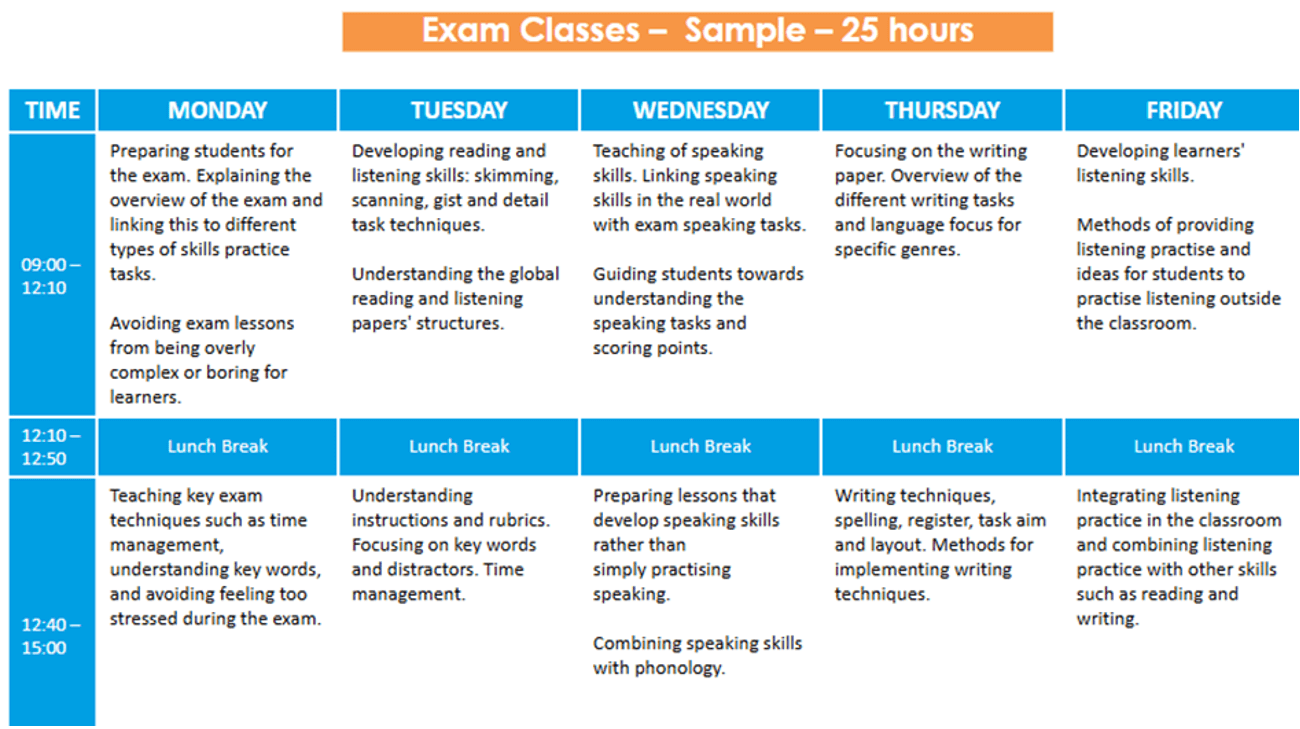 teaching exam