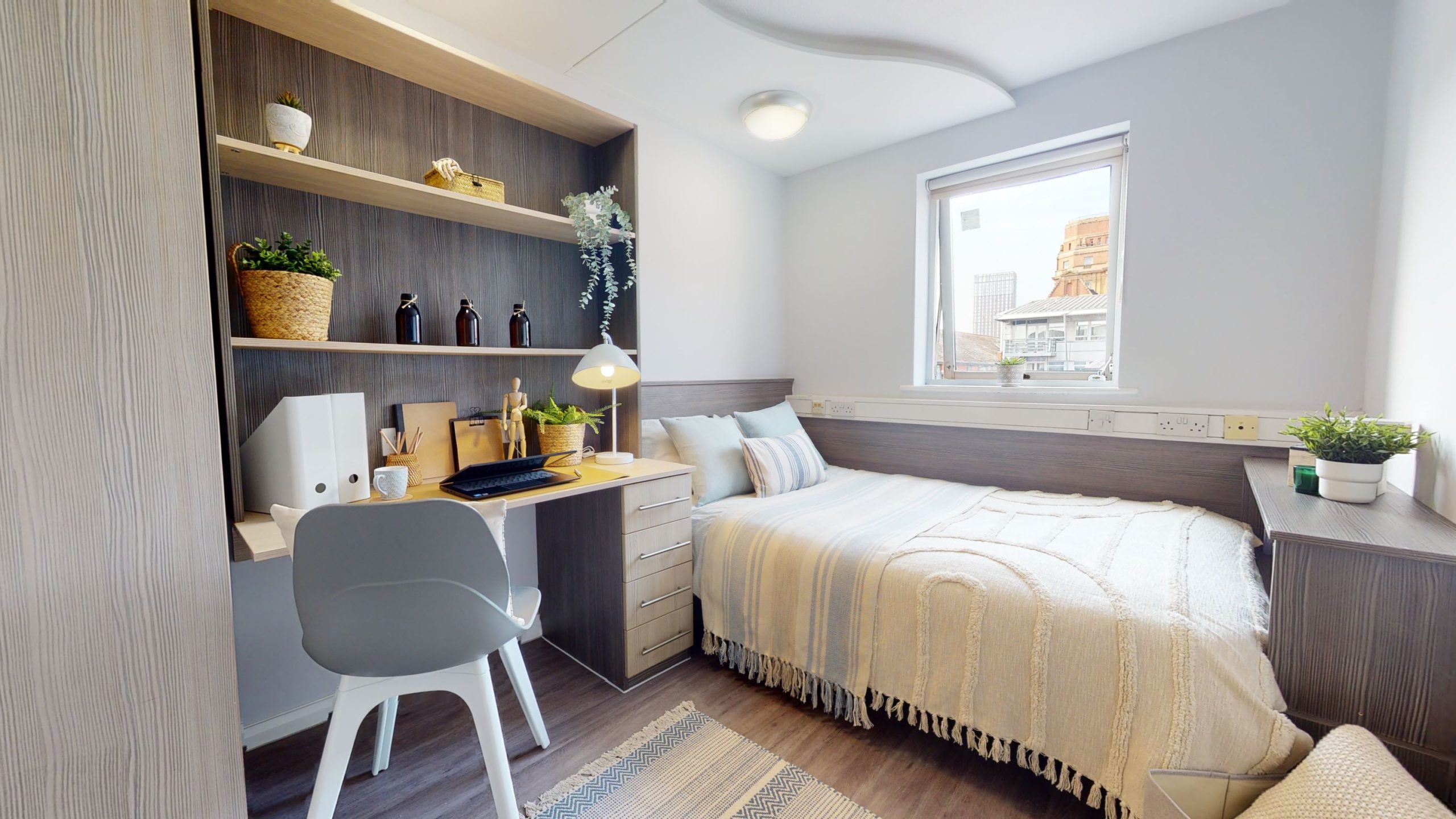 student accommodation - bedroom